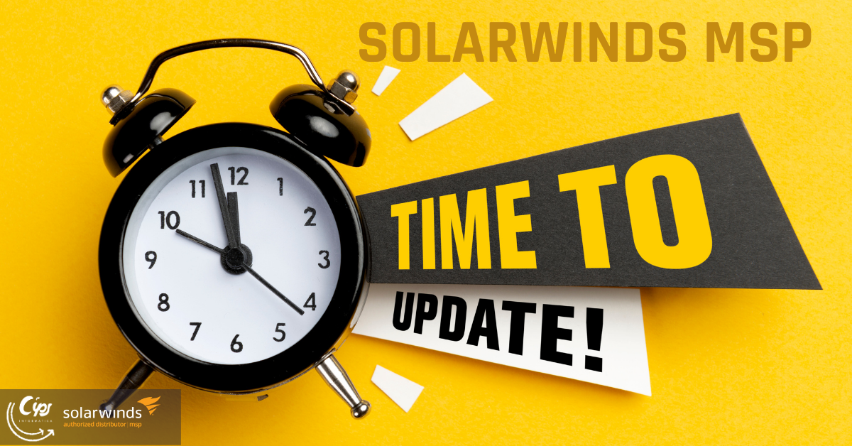 SolarWinds MSP: Aggiornamento certificati