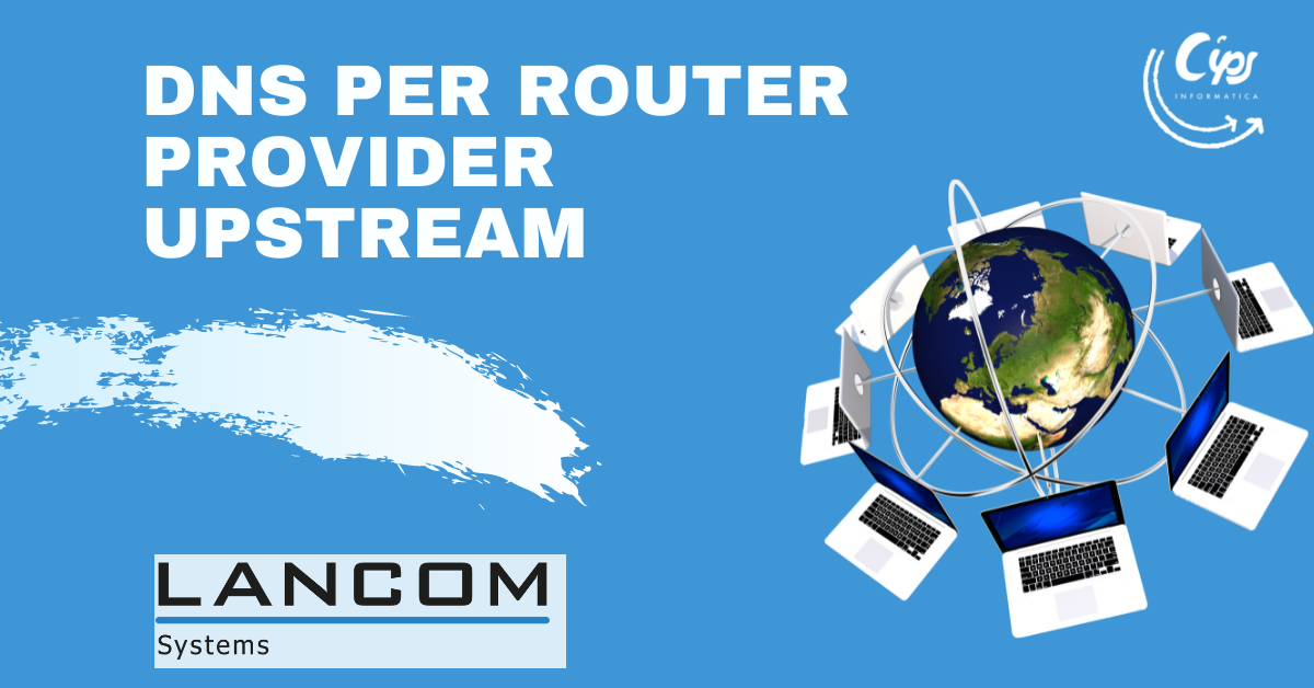 Lancom: Dns per router provider upstream