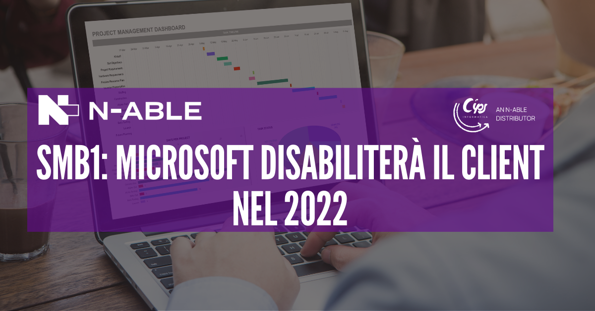 SMB1: Microsoft disabiliterà il client nel 2022